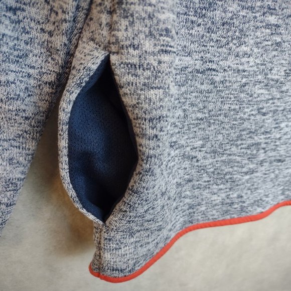 NWT Arizona Jean Co Men's snap-collar Pullover Sweatshirt Size Medium - Picture 4 of 9